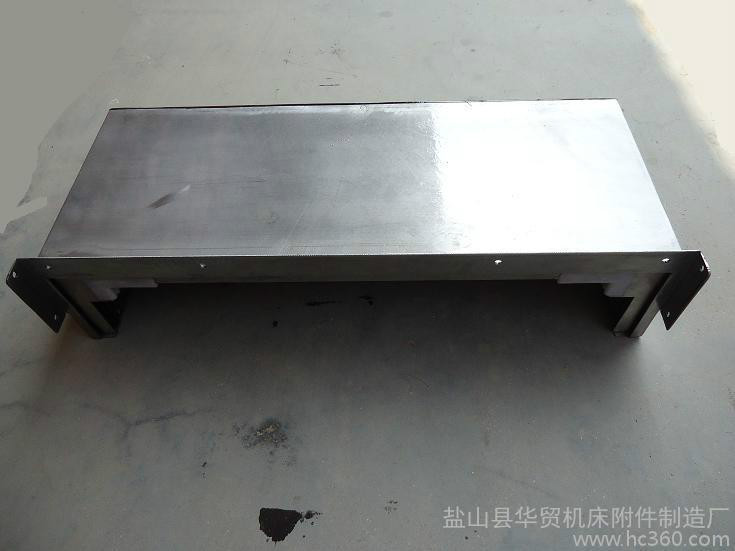 常州機(jī)床不銹鋼機(jī)床伸縮護(hù)罩哈斯1580Y后防護(hù)罩