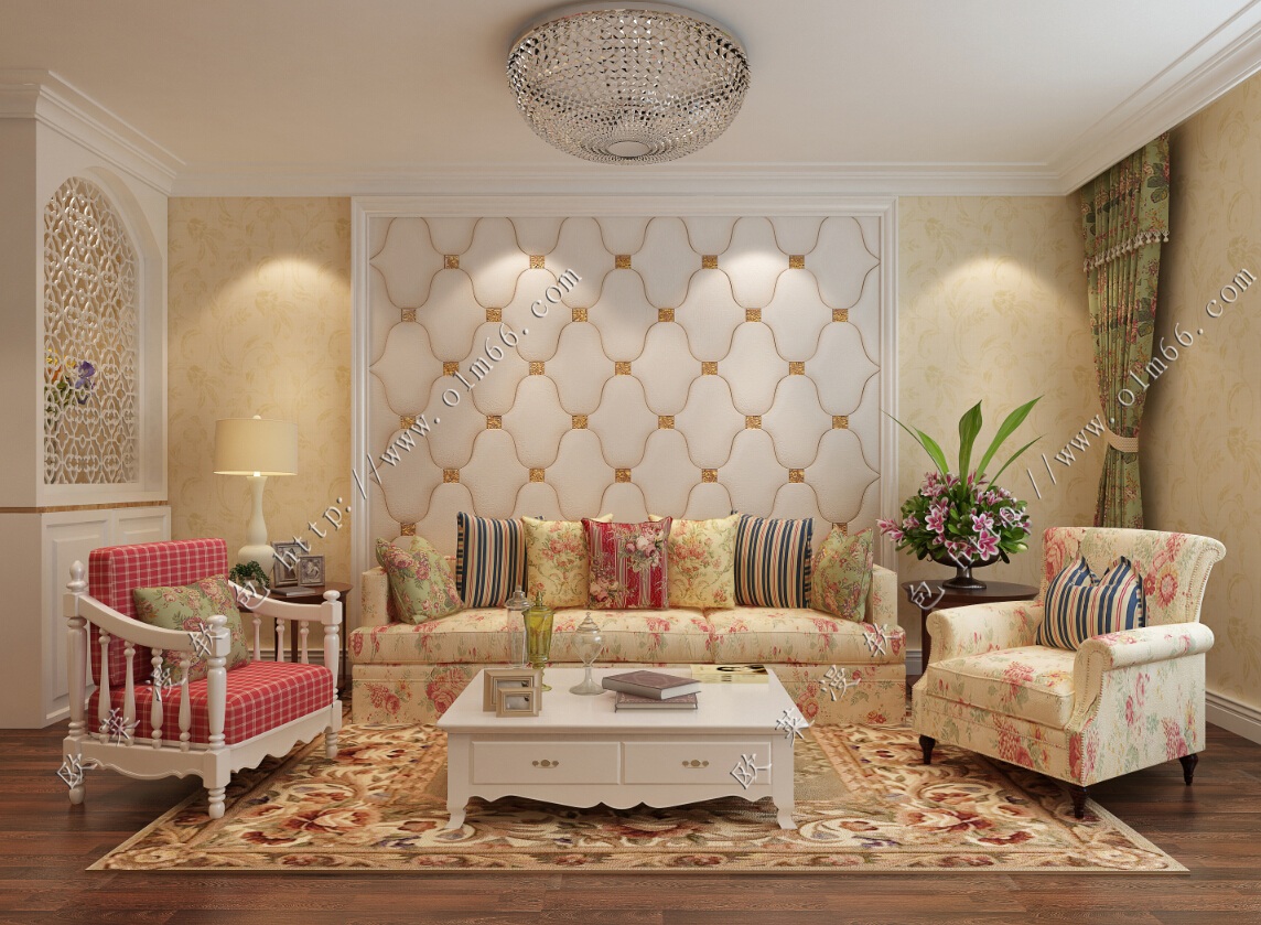 歐萊漫軟包背景墻圖片