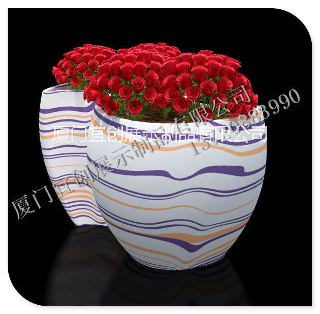 玻璃鋼花盆圖片/玻璃鋼花盆樣板圖 (4)