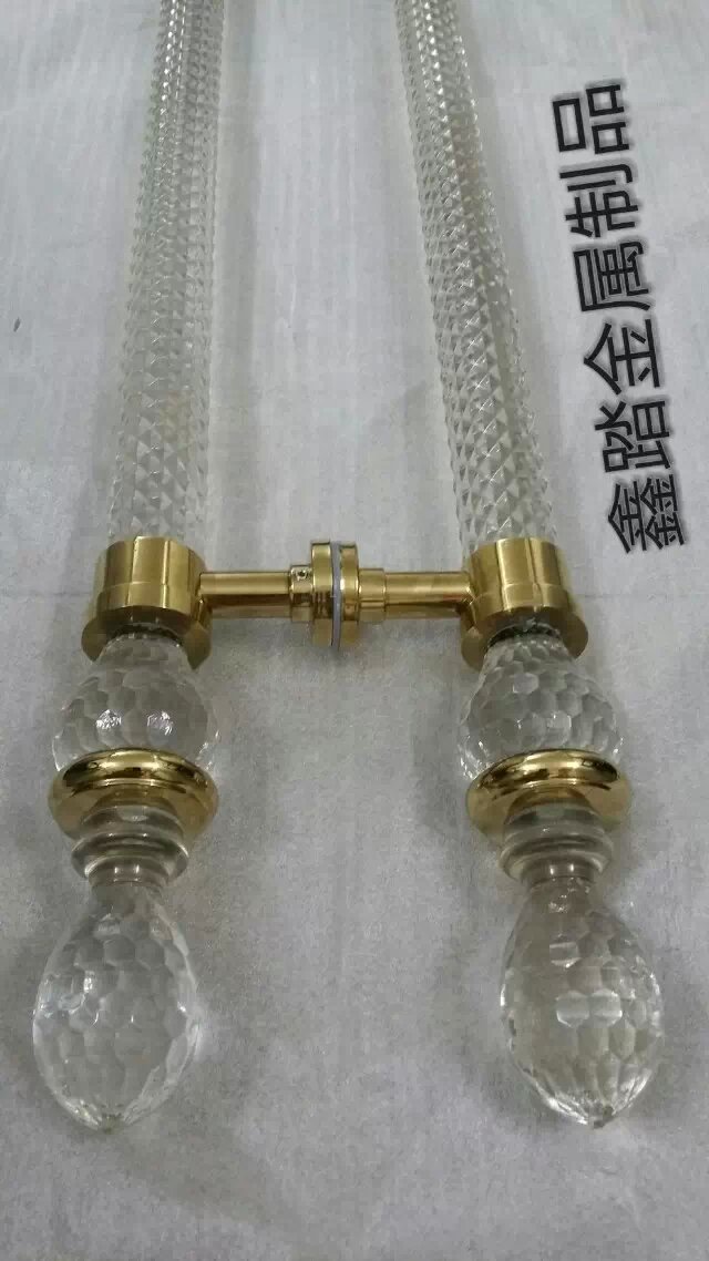 精美酒店不銹鋼水晶拉手圖片