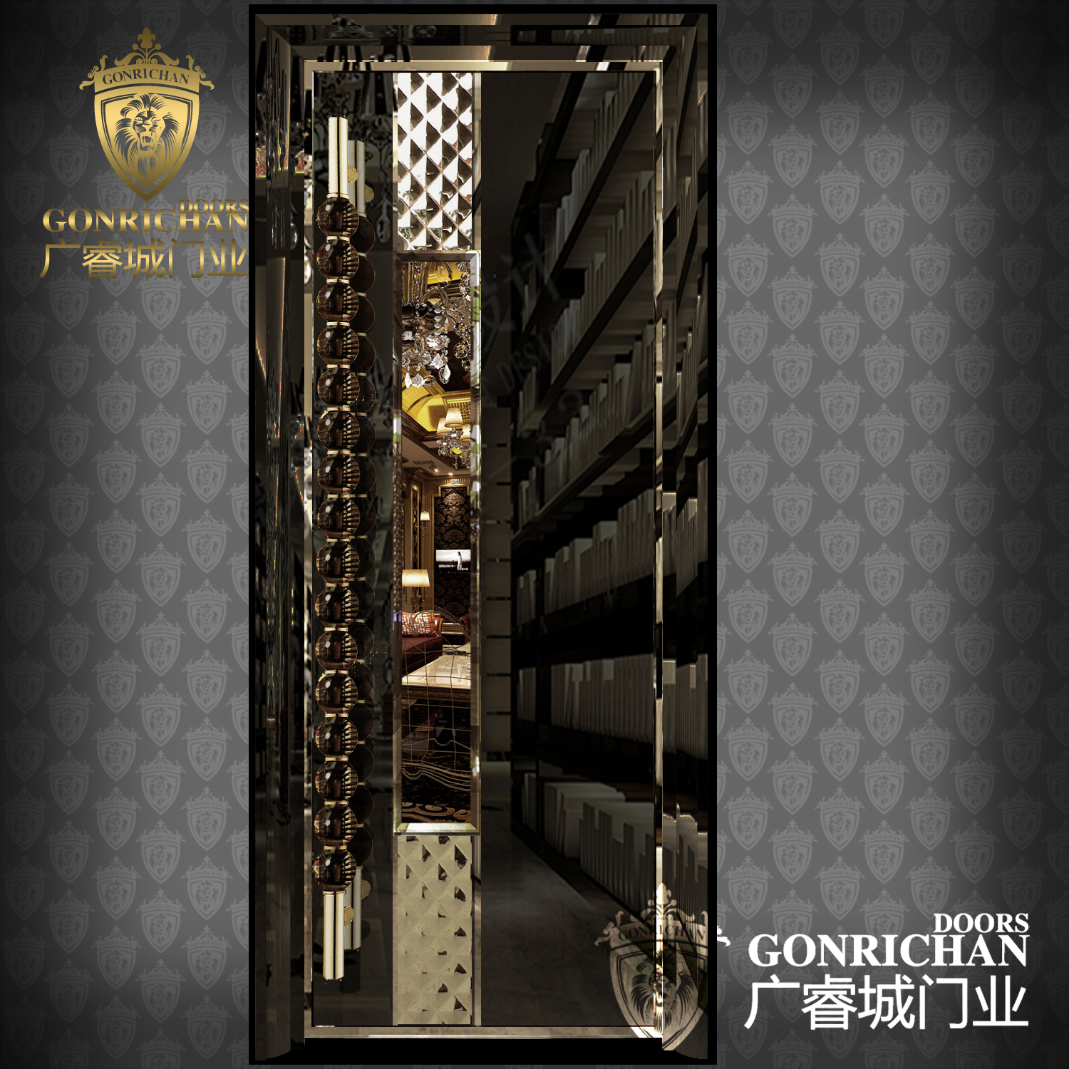 ktv門，不銹鋼門，隔音門，酒店門圖片/ktv門，不銹鋼門，隔音門，酒店門樣板圖 (3)