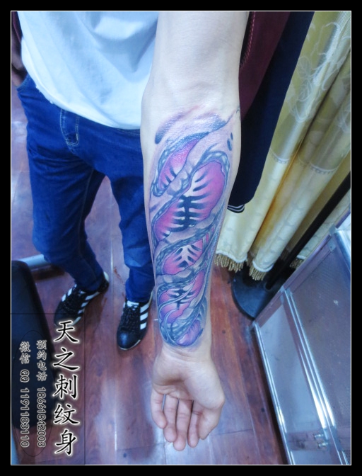 青島李村紋身圖片