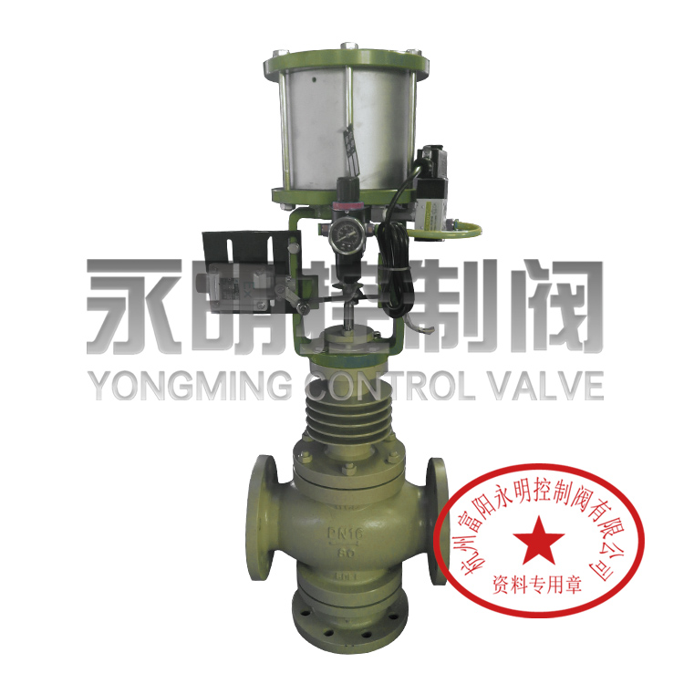 供應(yīng)氣動活塞三通高溫切斷閥廠家直銷