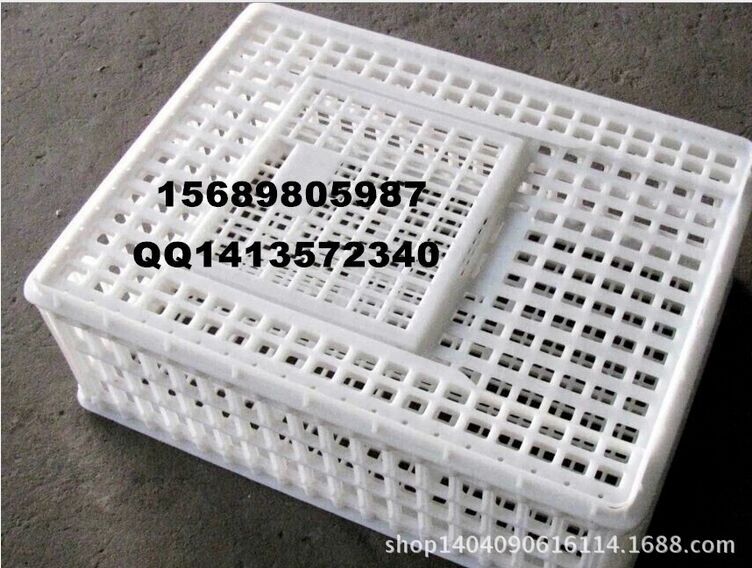 供應(yīng)用于周轉(zhuǎn)雞的容量大經(jīng)久耐用大雞筐塑料雞籠拉雞塑料籠子