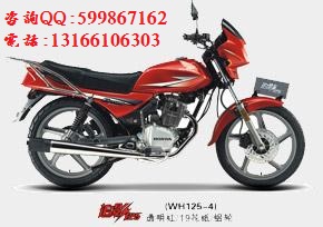 五羊本田追影125騎式摩托車圖片