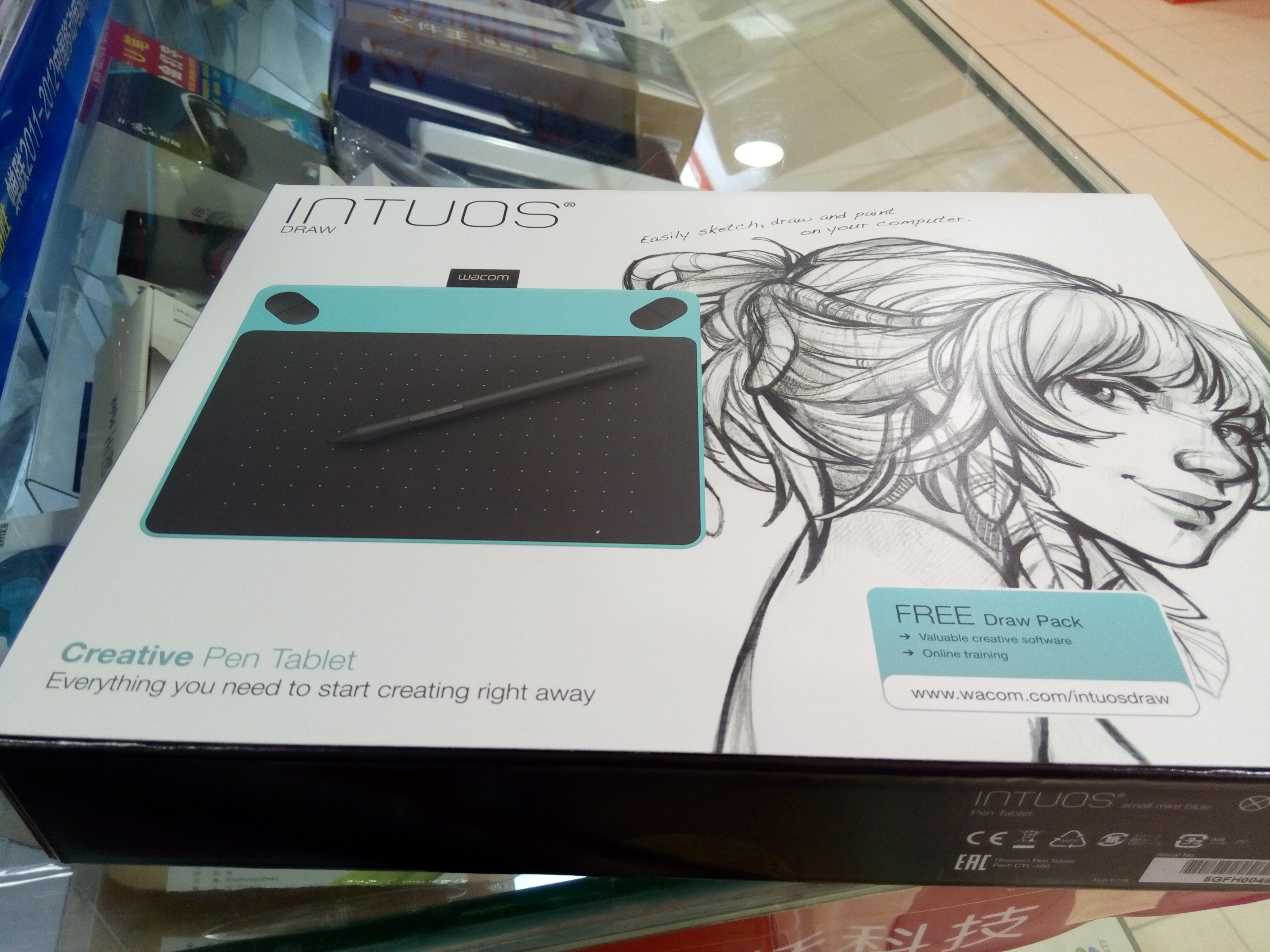 WACOM 影拓CTL-690手绘画板图片