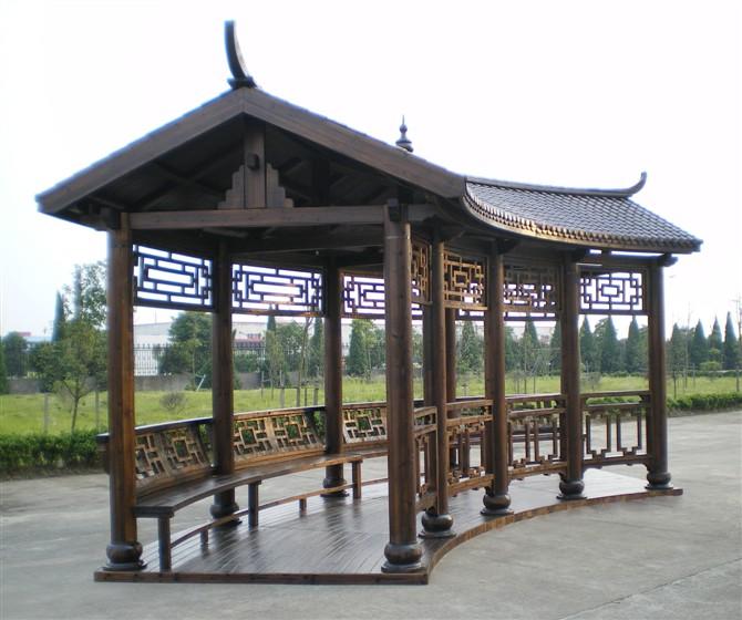 防腐木涼亭圖片/防腐木涼亭樣板圖 (2)
