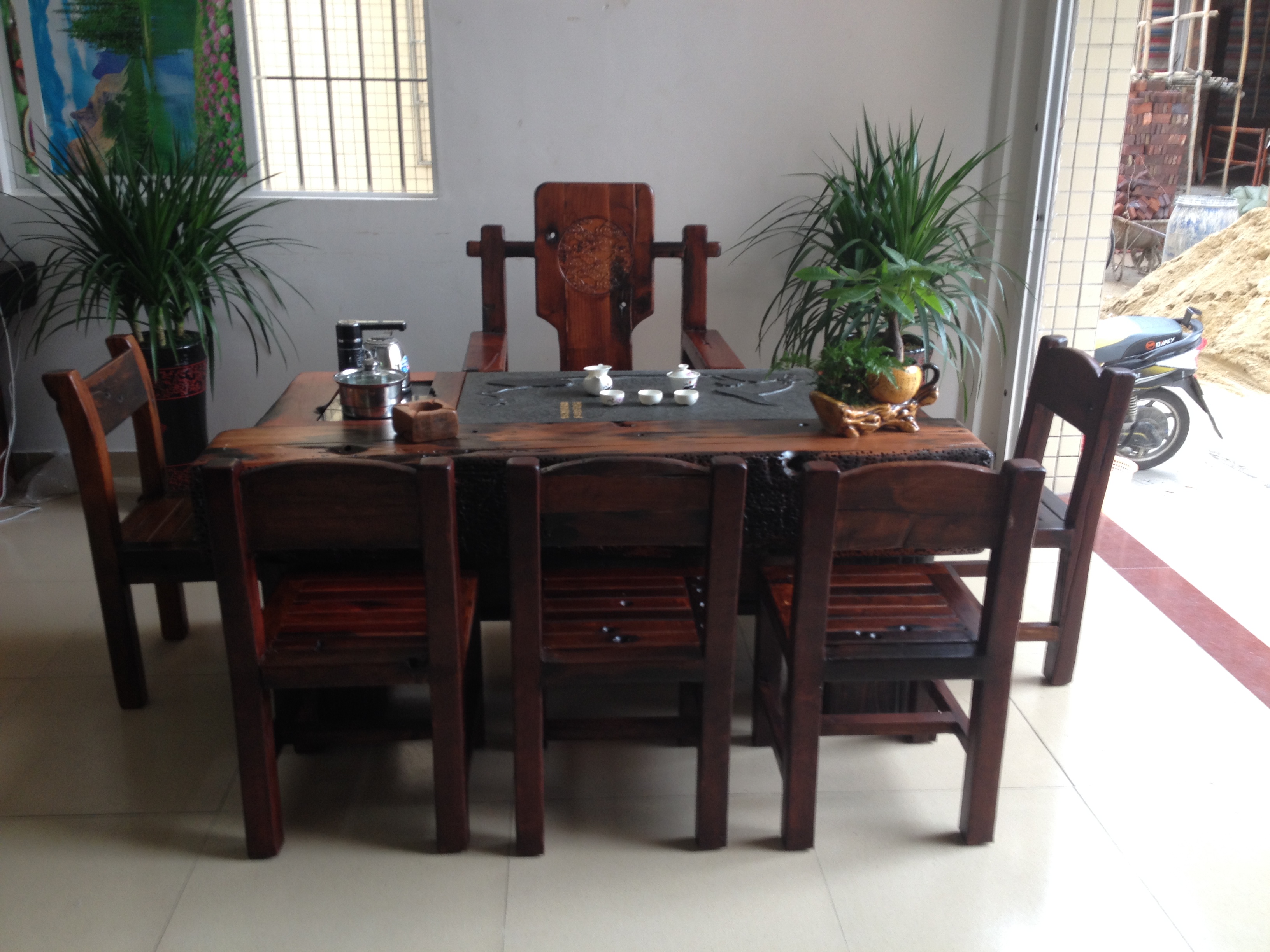 廠家直接老船木茶臺(tái)茶幾泡茶桌價(jià)格圖片/廠家直接老船木茶臺(tái)茶幾泡茶桌價(jià)格樣板圖 (2)