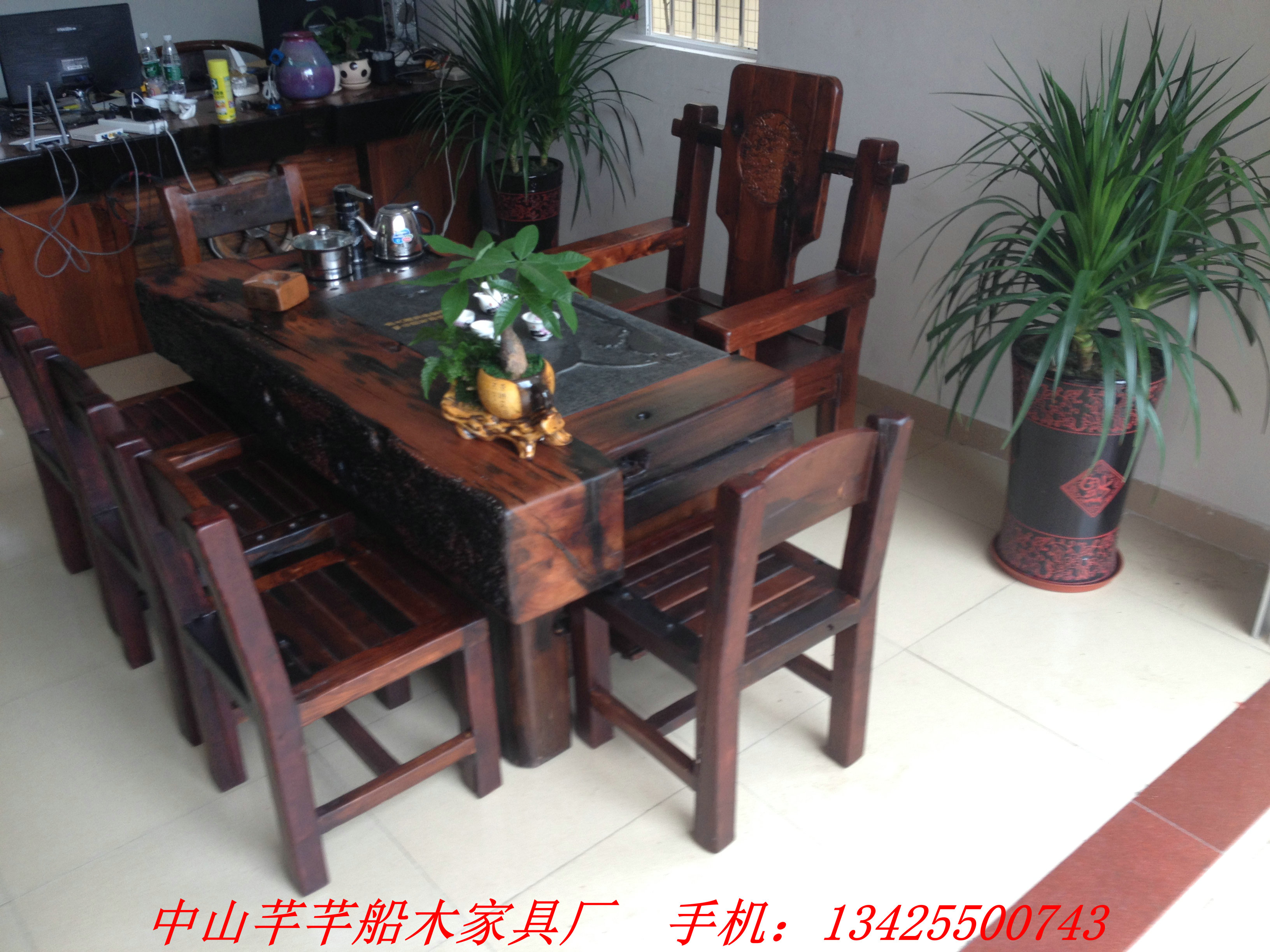 廠家直接老船木茶臺(tái)茶幾泡茶桌價(jià)格圖片/廠家直接老船木茶臺(tái)茶幾泡茶桌價(jià)格樣板圖 (1)