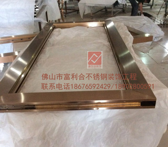 不銹鋼電梯門套圖片/不銹鋼電梯門套樣板圖 (1)