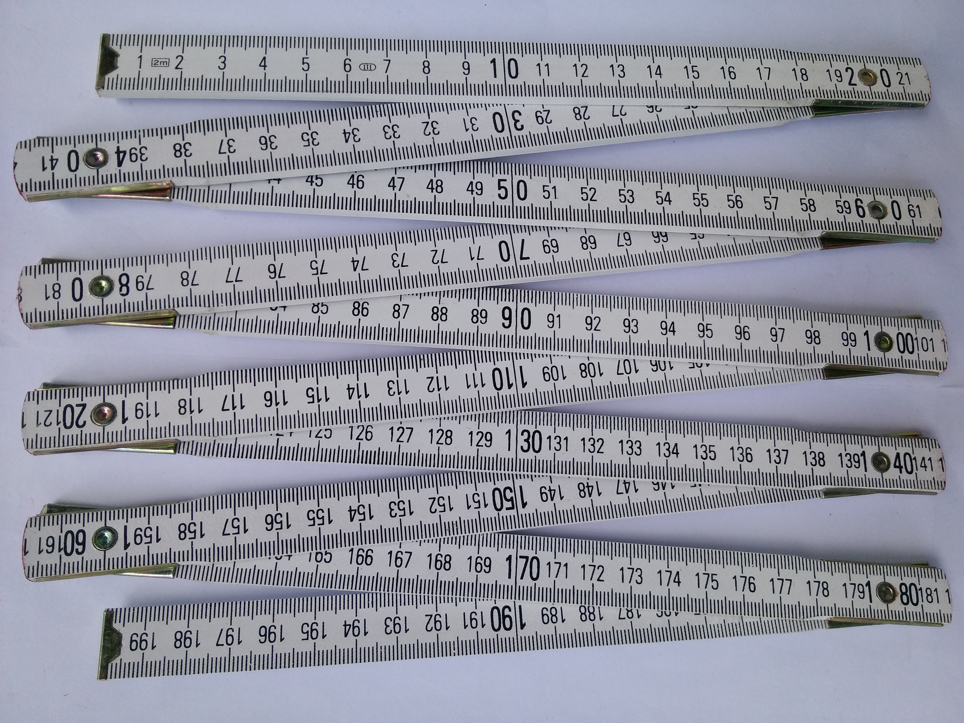 2米10折荷木帶鉚釘普通尺圖片/2米10折荷木帶鉚釘普通尺樣板圖 (2)