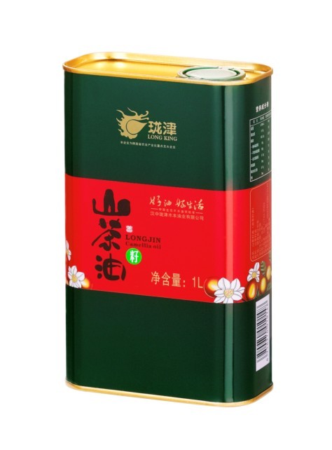 1L山茶油/葡萄籽油/绿茶油罐图片