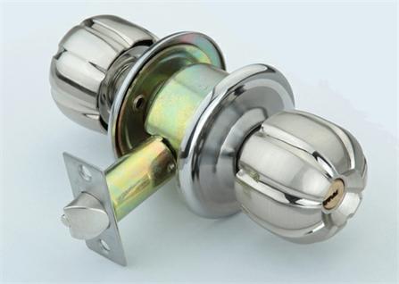 供應鋅合金門鎖南瓜拉絲