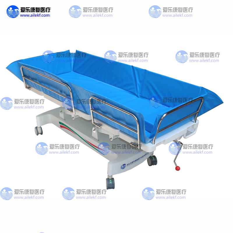 手搖靠背沐浴推床圖片/手搖靠背沐浴推床樣板圖 (2)