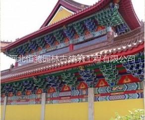 仿古建筑施工圖片/仿古建筑施工樣板圖 (1)