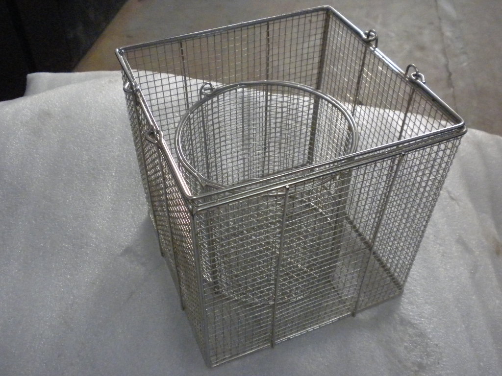 供應高校實驗室試管筐 不銹鋼304材質筐籃