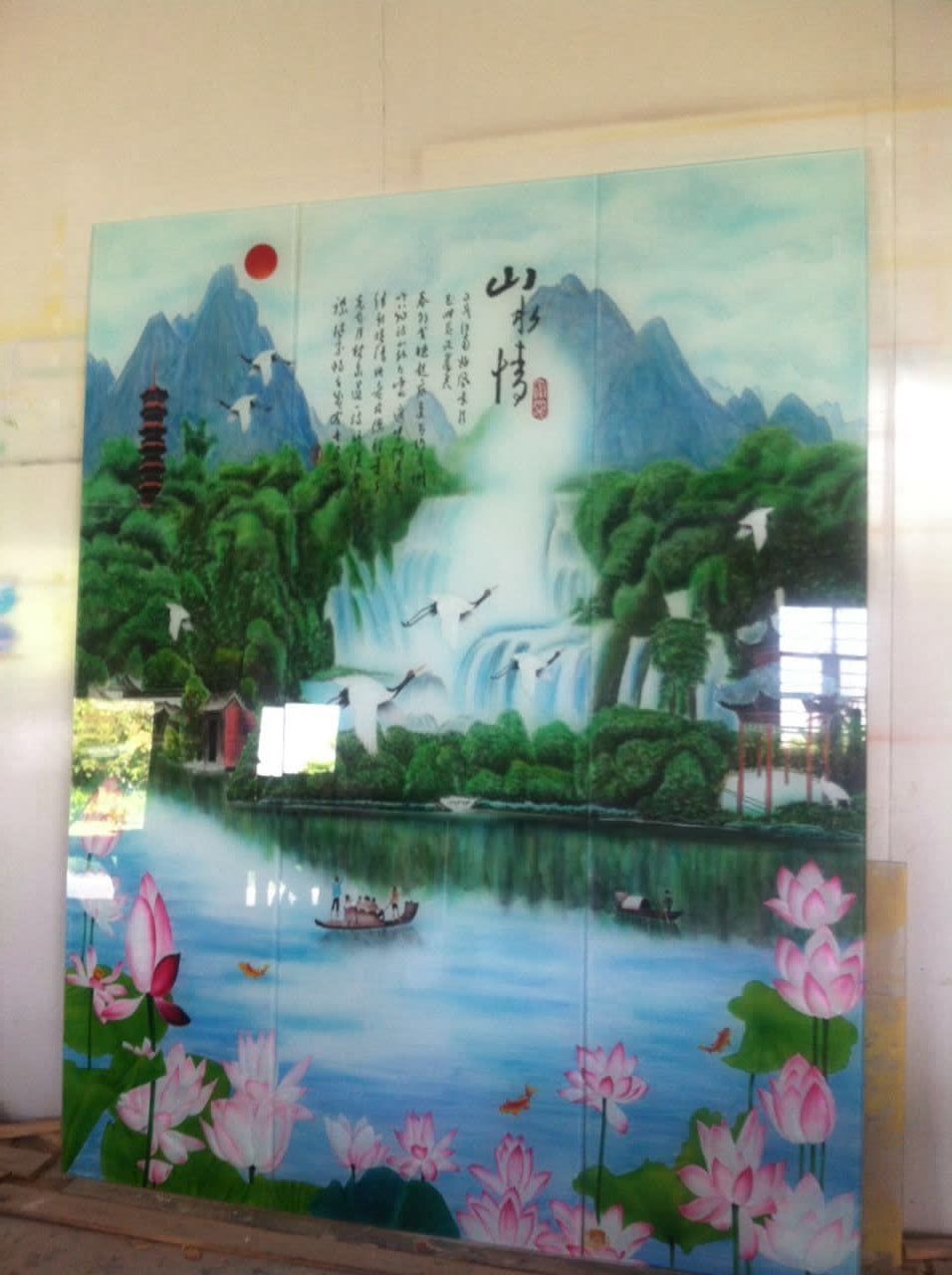 3D玻璃背景墻圖片/3D玻璃背景墻樣板圖 (1)