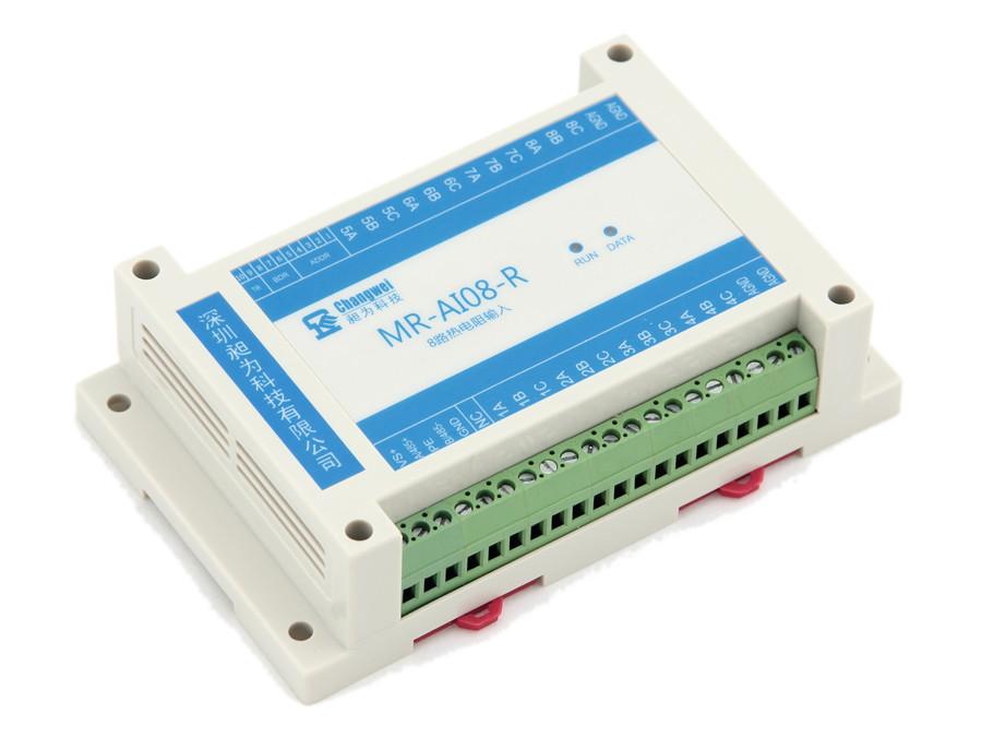 供应MR-AI08-R热电阻温度采集模块 Pt100、Pt1000、Cu50转RS485 标准Modbus RTU协议图片