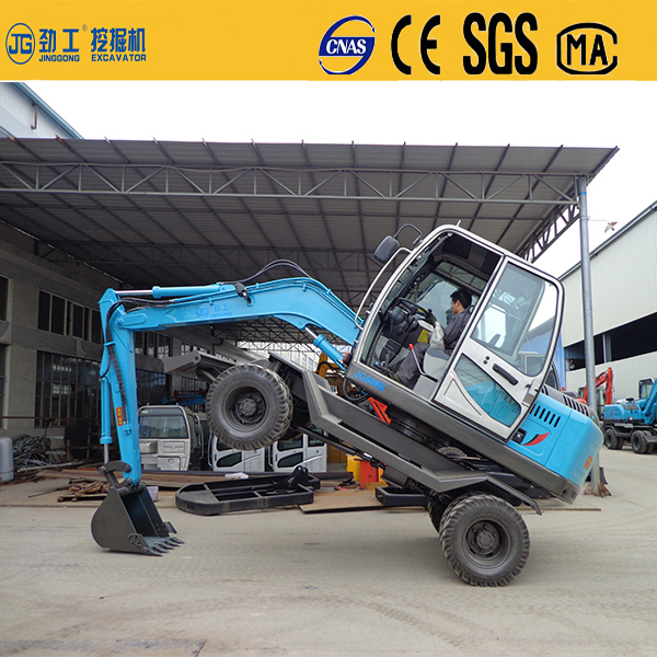 供應(yīng)用于挖掘的勁工65-8輪式挖掘機(jī)