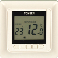 湯姆森電地暖開關(guān)的TM806系列豪華液晶顯示實用型