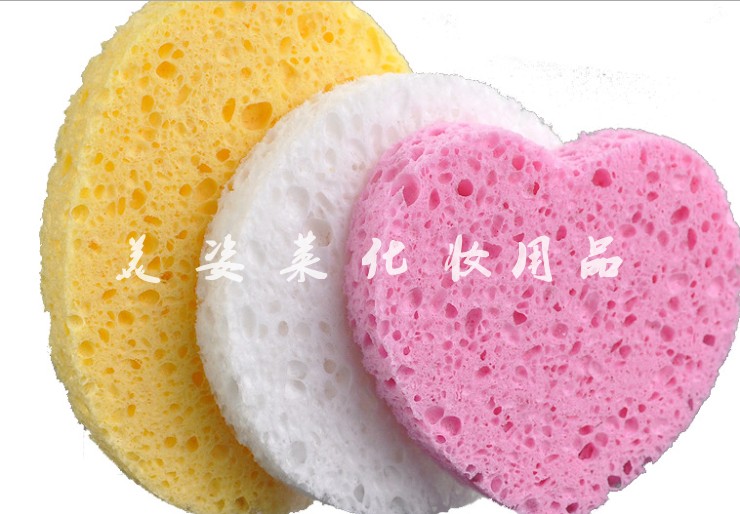 木漿棉洗臉撲圖片/木漿棉洗臉撲樣板圖 (1)