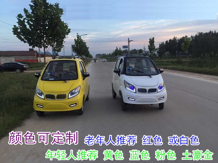 供应B全封闭四轮电动汽车，微型家用电