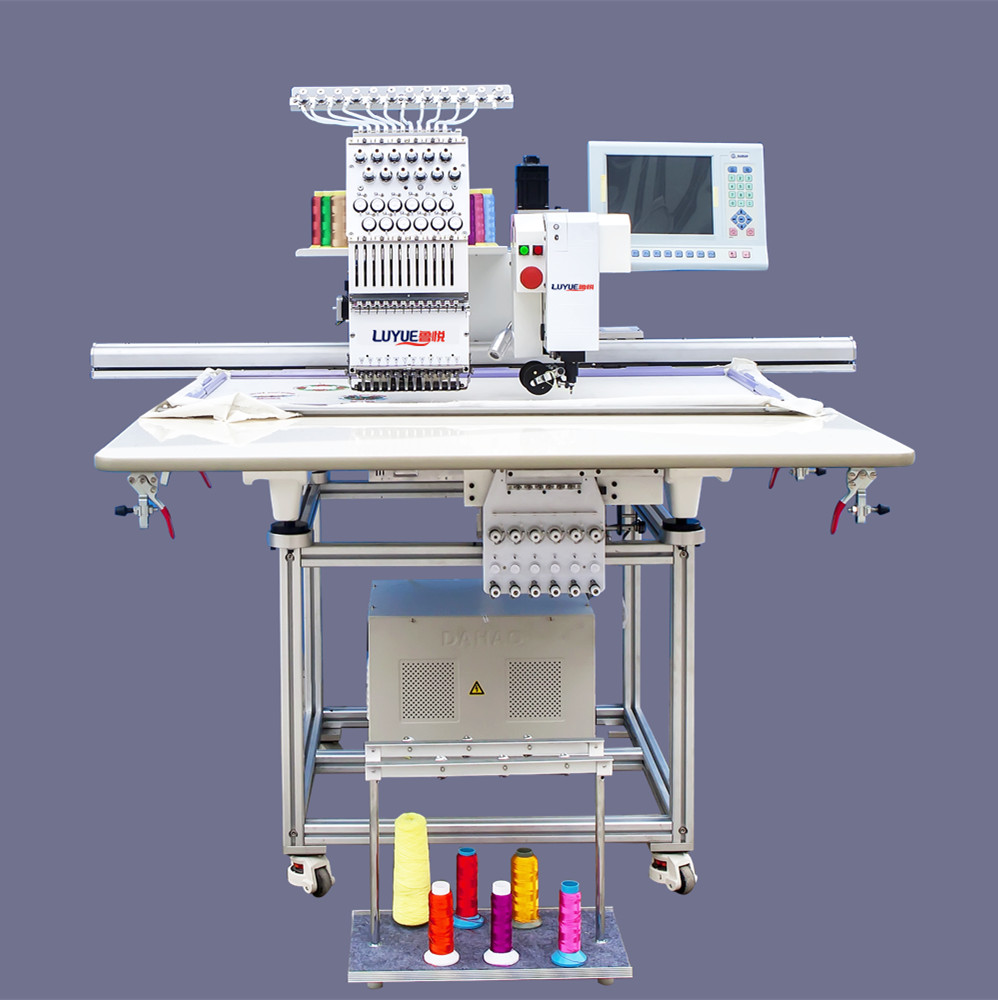 供應(yīng)單頭毛巾混合繡電腦繡花機(jī)
