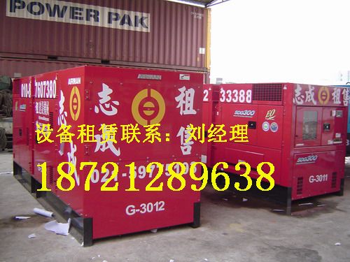柴油發(fā)電機出租圖片