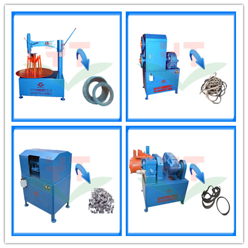 供應用于輪胎切割的切圈機，切條機，切塊機，鋼圈分離