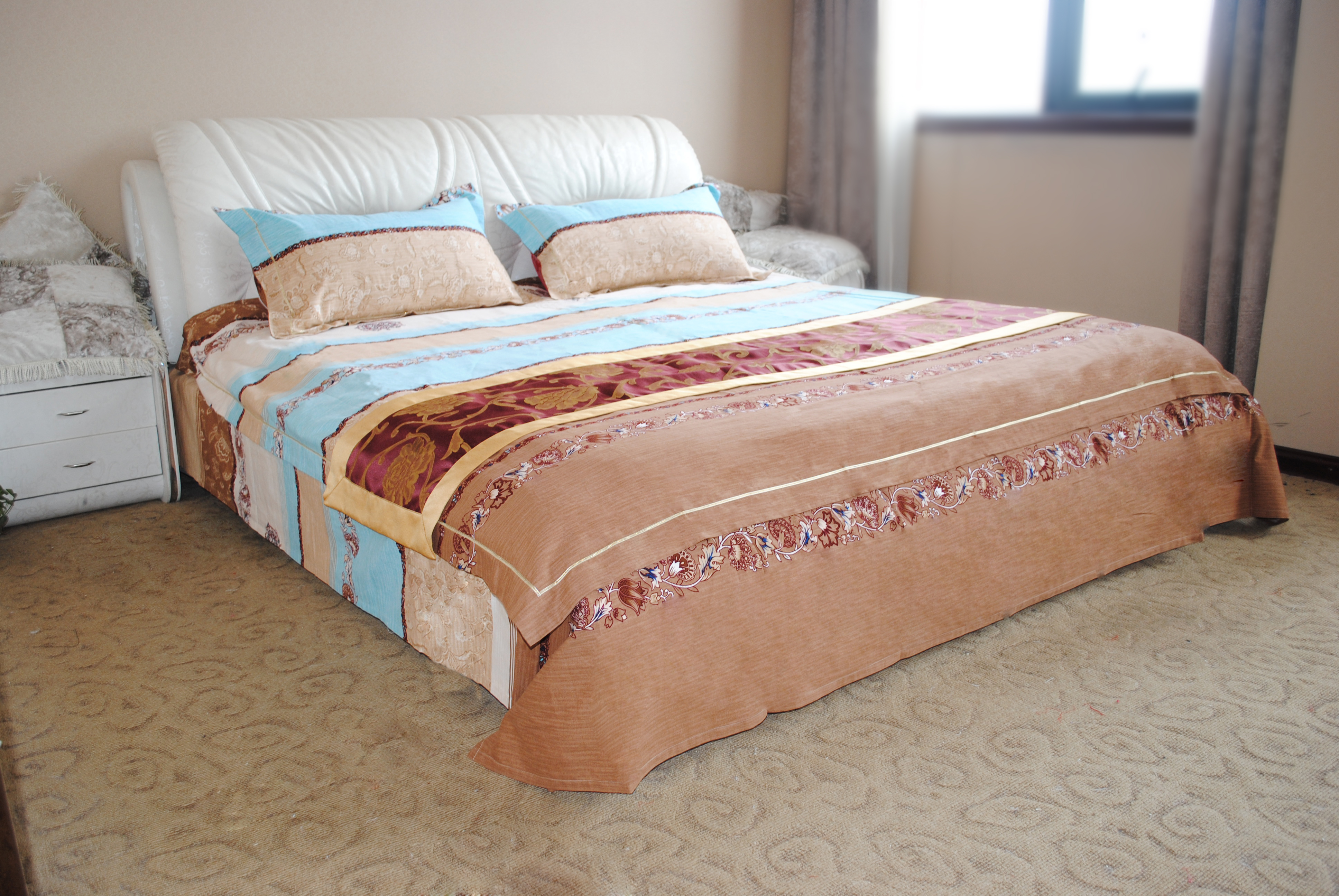 床上用品四件套圖片/床上用品四件套樣板圖 (1)