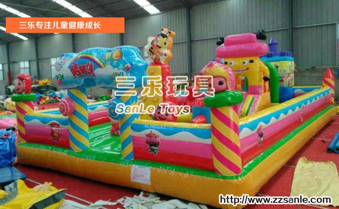 充氣大滑梯圖片/充氣大滑梯樣板圖 (4)