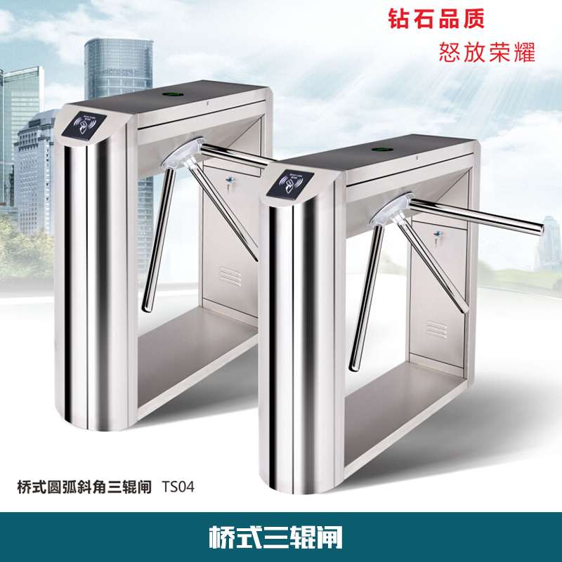 橋式三輥閘 三輥閘 橋式斜角三輥閘 立式三輥閘 橋式三輥閘廠家圖片