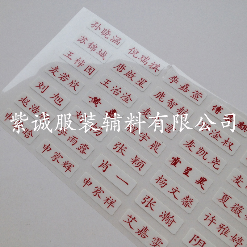 熱轉(zhuǎn)印燙嘜圖片/熱轉(zhuǎn)印燙嘜樣板圖 (3)
