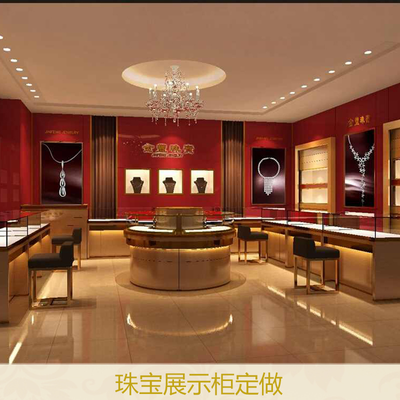 珠寶展示柜圖片/珠寶展示柜樣板圖 (3)