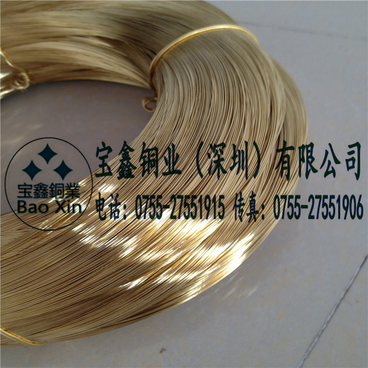 國標(biāo)H65黃銅線，高精黃銅線圖片
