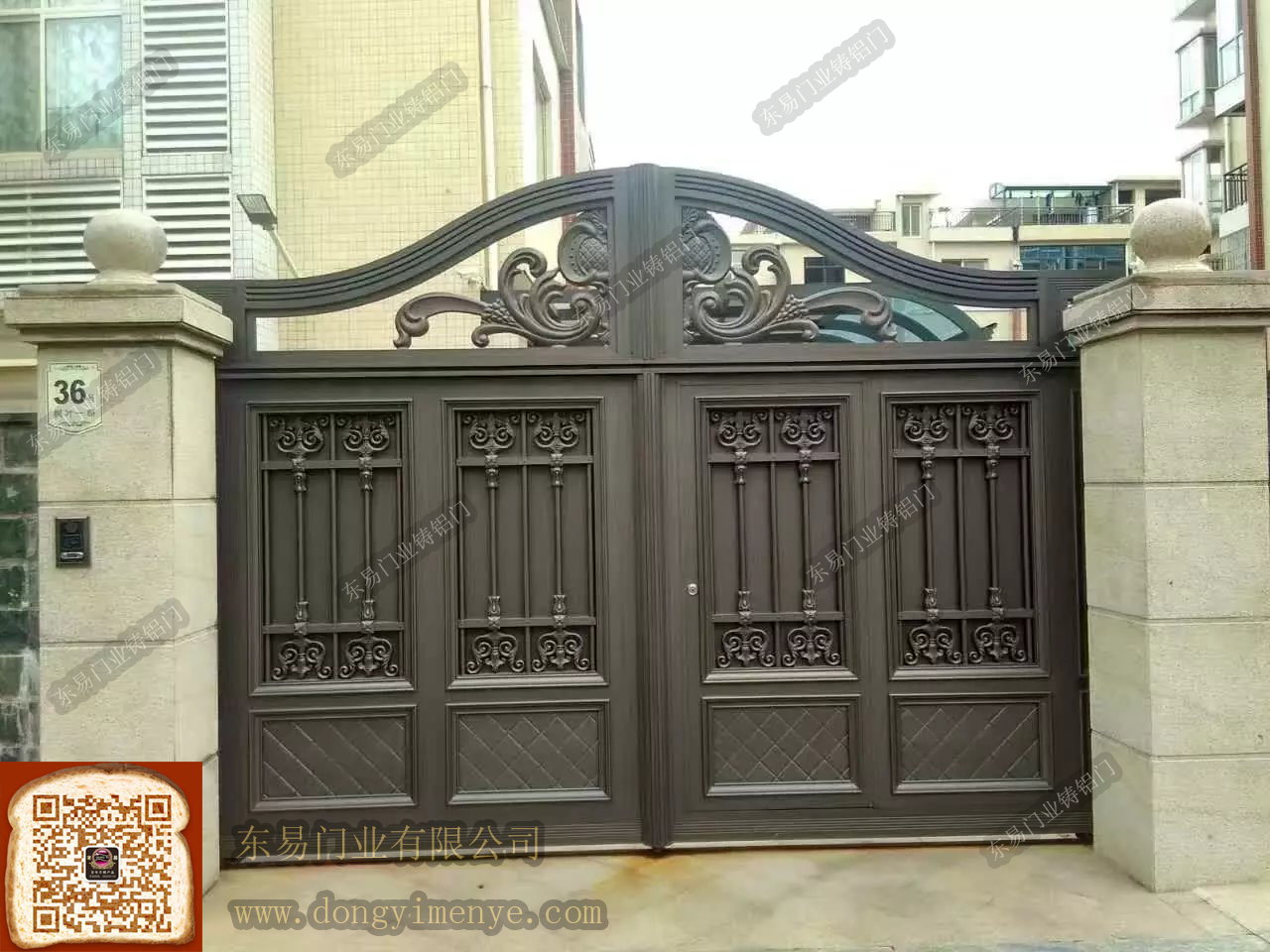 《東易門業(yè)》供應(yīng)河南各地鋁藝大門