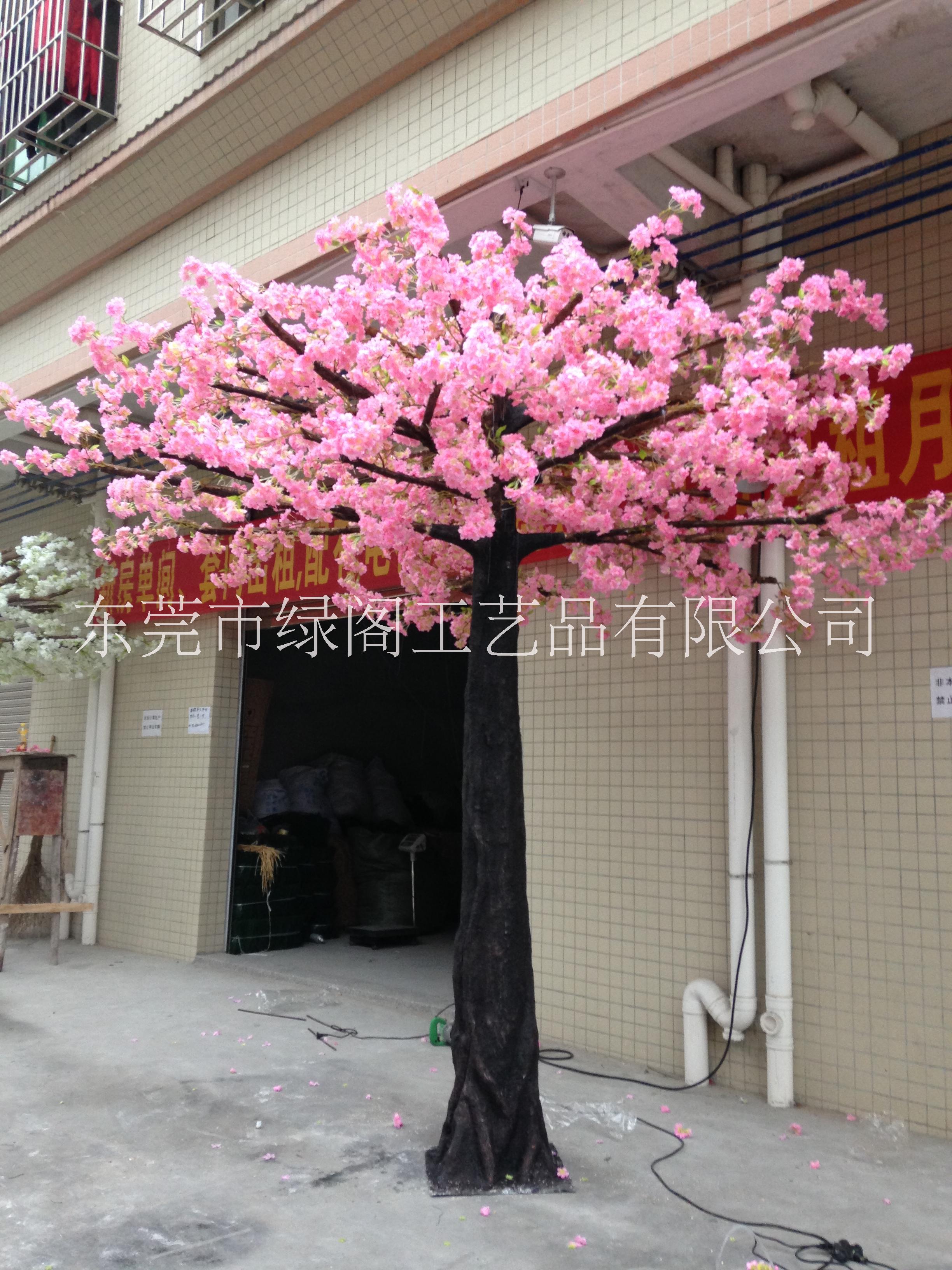 仿真櫻花樹 人造異型櫻花樹 桃花樹 婚慶拍攝道具背景裝飾仿真樹 廠家定制