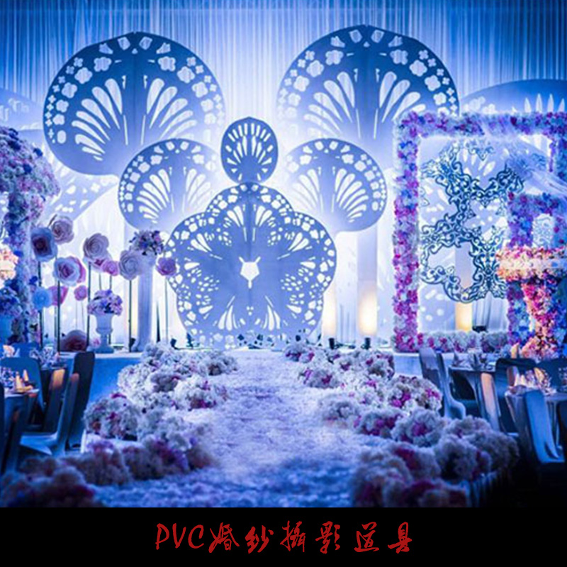 PVC婚纱摄影道具图片