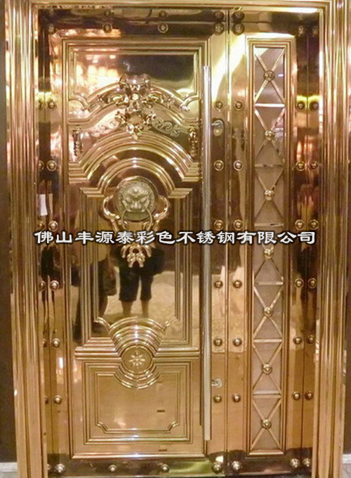 不銹鋼壓花門板圖片/不銹鋼壓花門板樣板圖 (1)