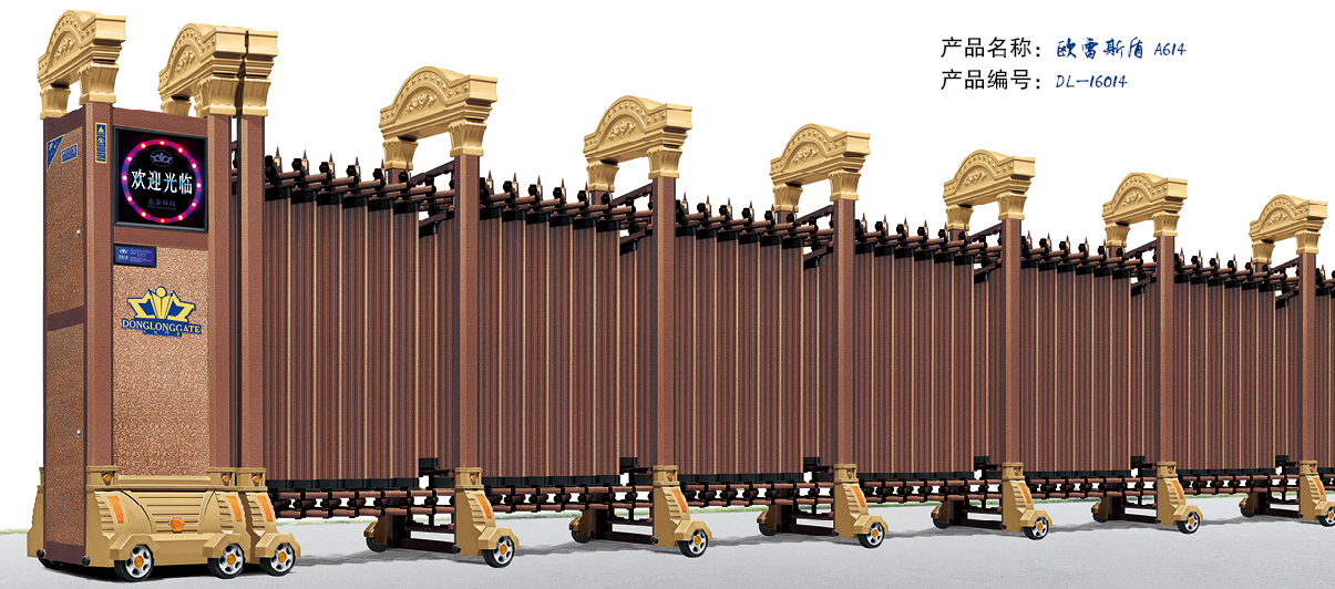 歐雷斯盾電動(dòng)伸縮門圖片