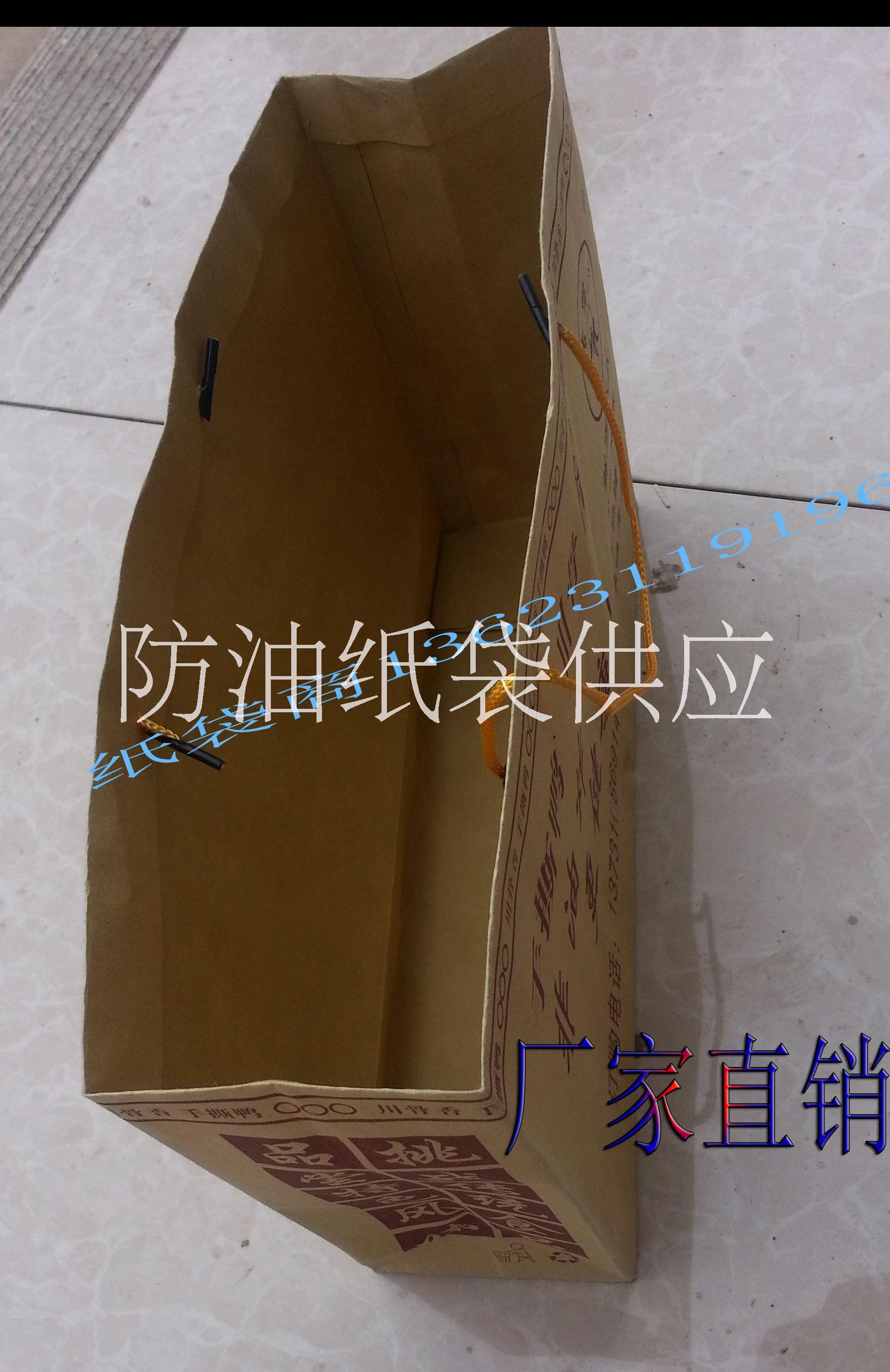 手撕鴨紙袋子定做啤酒鴨手提袋圖片