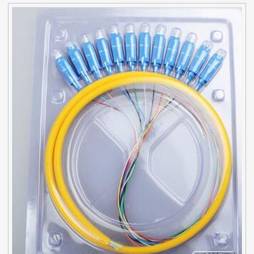 SC 8芯1.5米单模束状尾纤光缆跳线