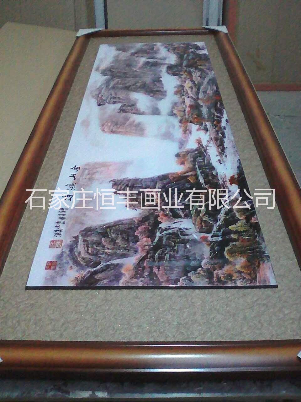 漆雕彩绘工艺画图片