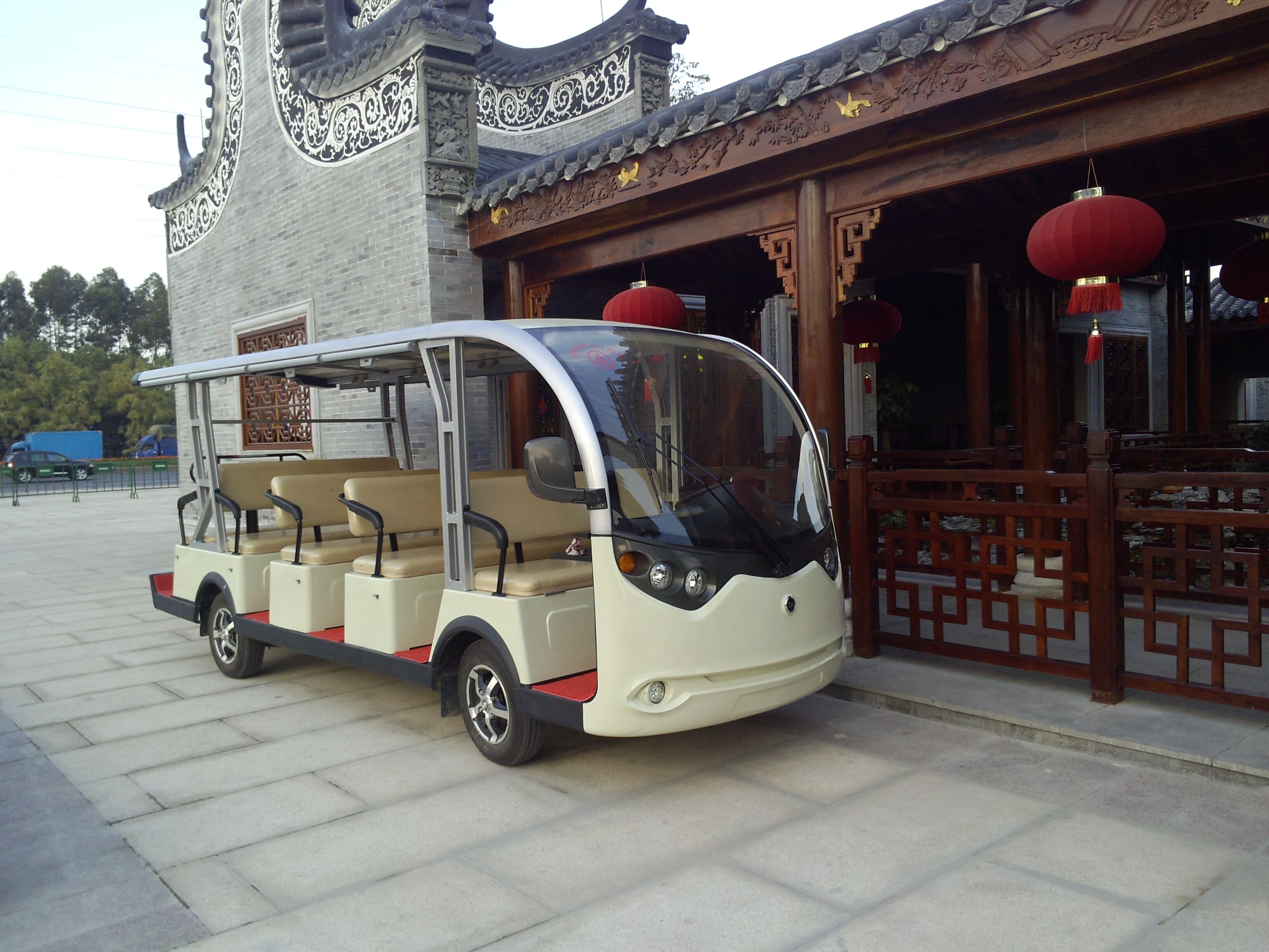 廣東11座電動觀光車出售圖片/廣東11座電動觀光車出售樣板圖 (1)