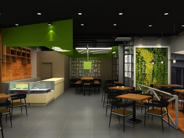 濟南沃格迪森提供餐廳店面裝修設(shè)計圖片