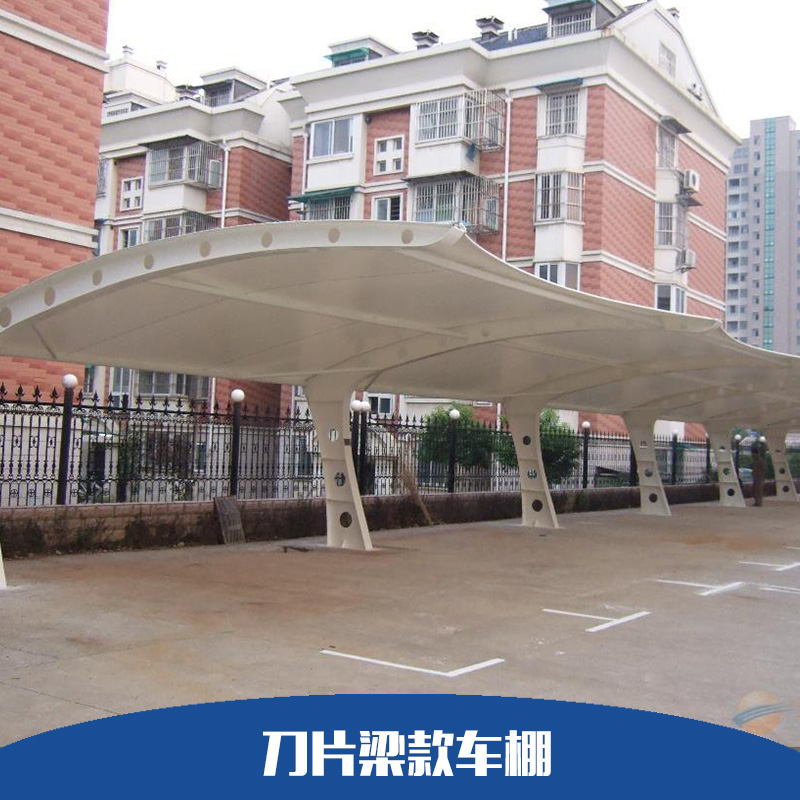 刀片梁款車棚圖片/刀片梁款車棚樣板圖 (3)