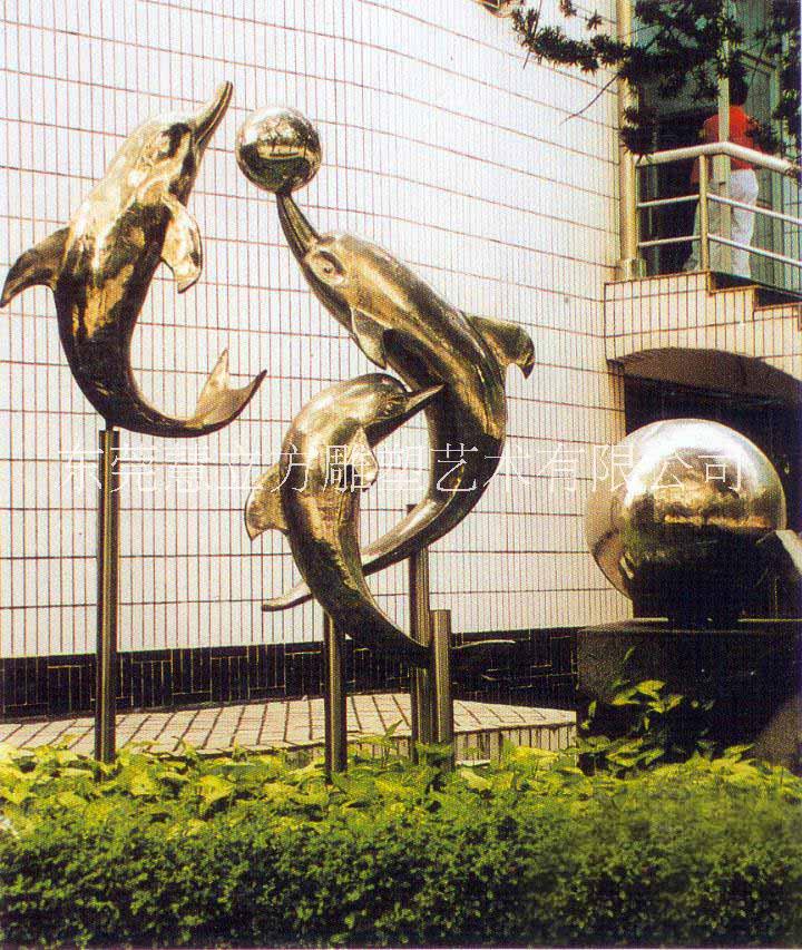 不銹鋼動(dòng)物雕塑圖片/不銹鋼動(dòng)物雕塑樣板圖 (2)
