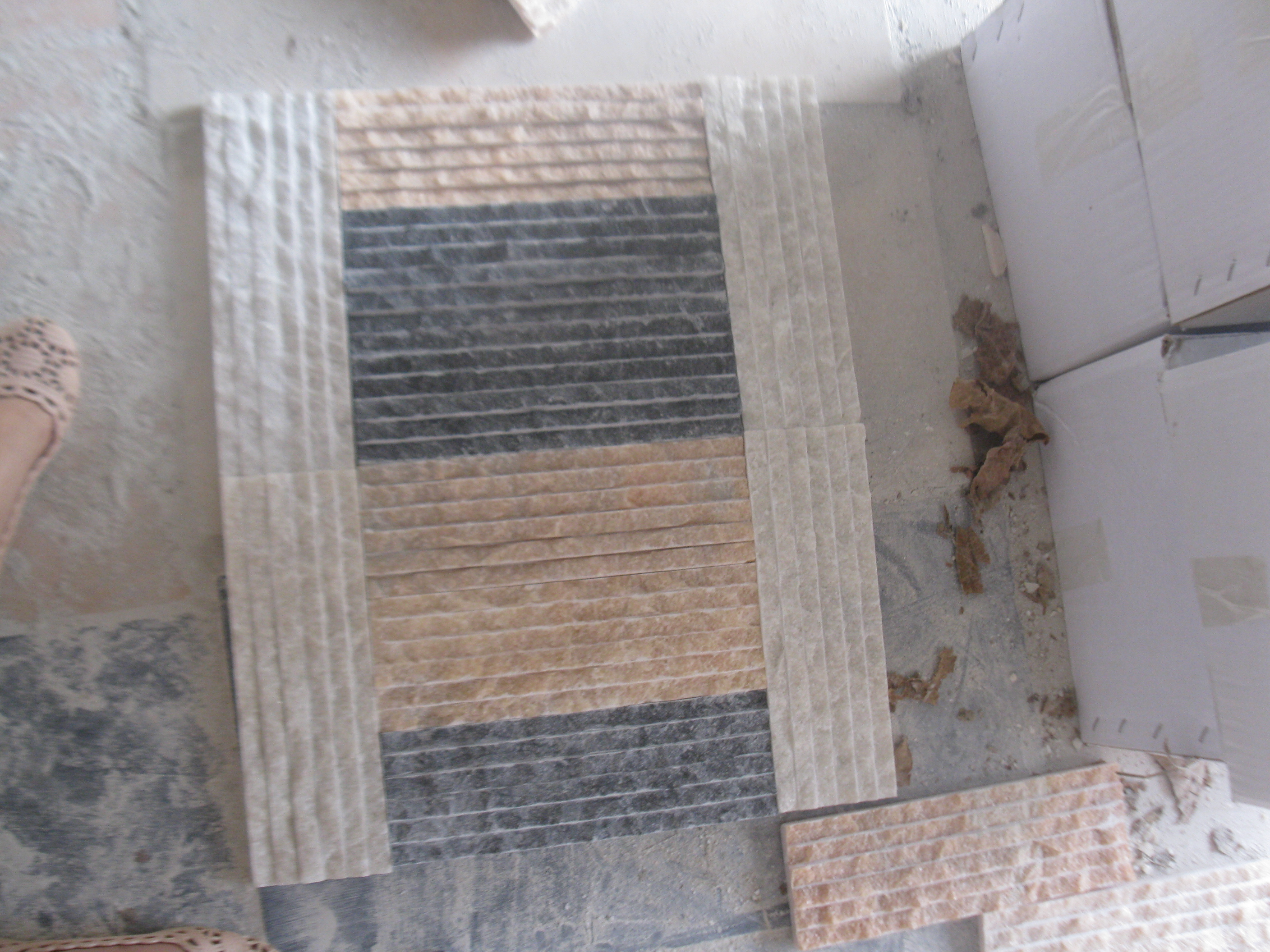 南陽大理石文化石鋪貼方法