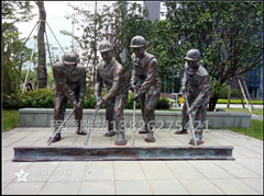 玻璃鋼鐵路工人雕塑圖片/玻璃鋼鐵路工人雕塑樣板圖 (1)