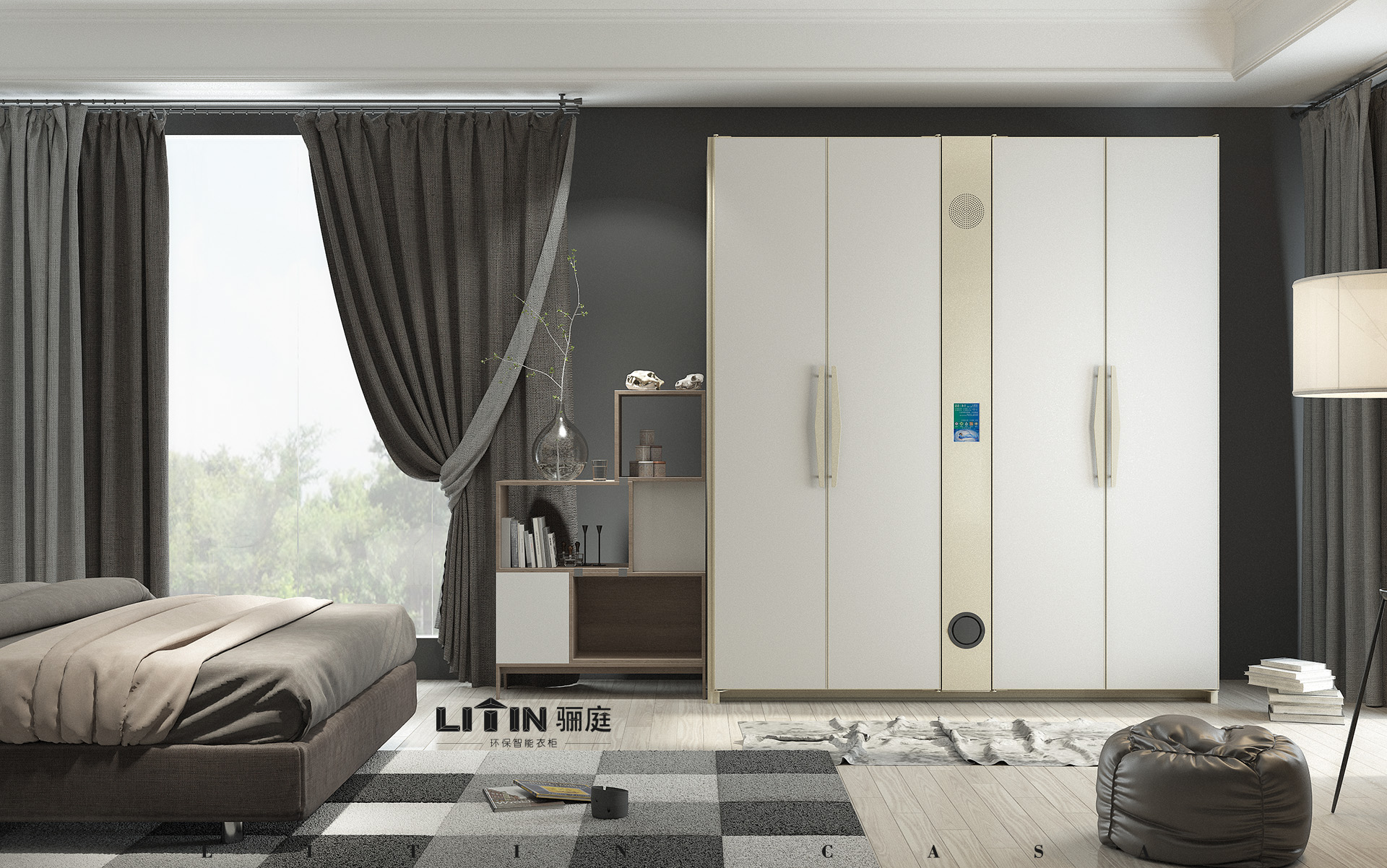 智能衣柜，廣州定制衣柜廠家圖片